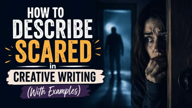 How to Describe Scared in Creative Writing (With Examples)