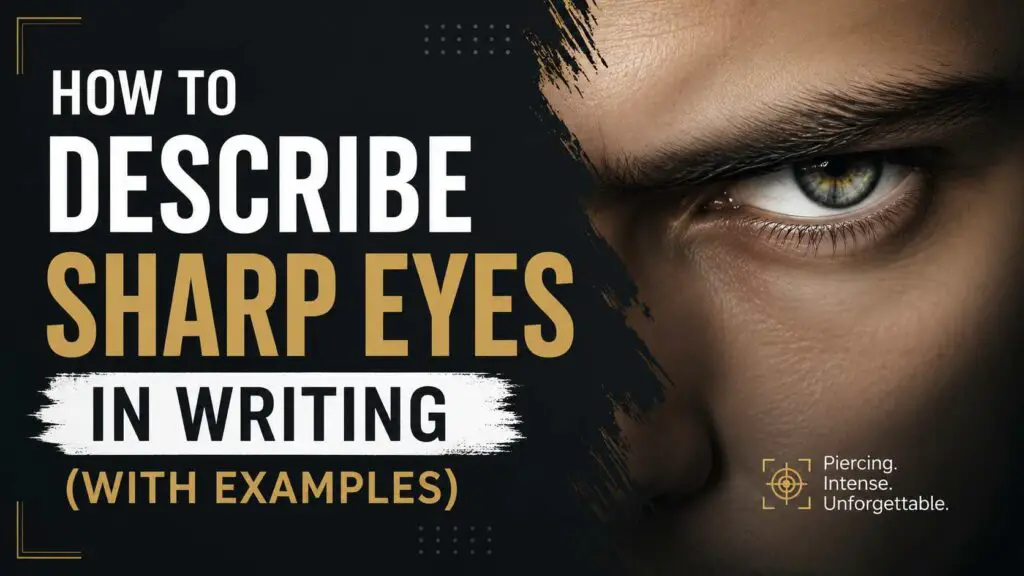 How To Describe Sharp Eyes