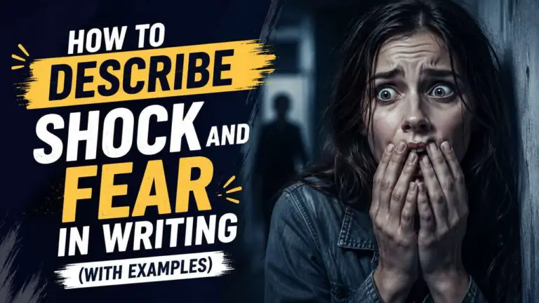 How to Describe Shock and Fear in Writing (With Examples)
