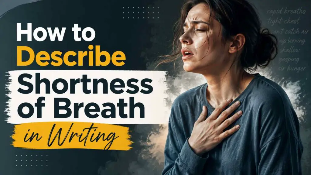How To Describe Shortness Of Breath In Writing