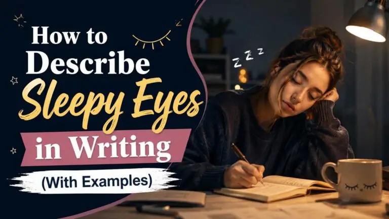 How to Describe Sleepy Eyes in Writing (With Examples)