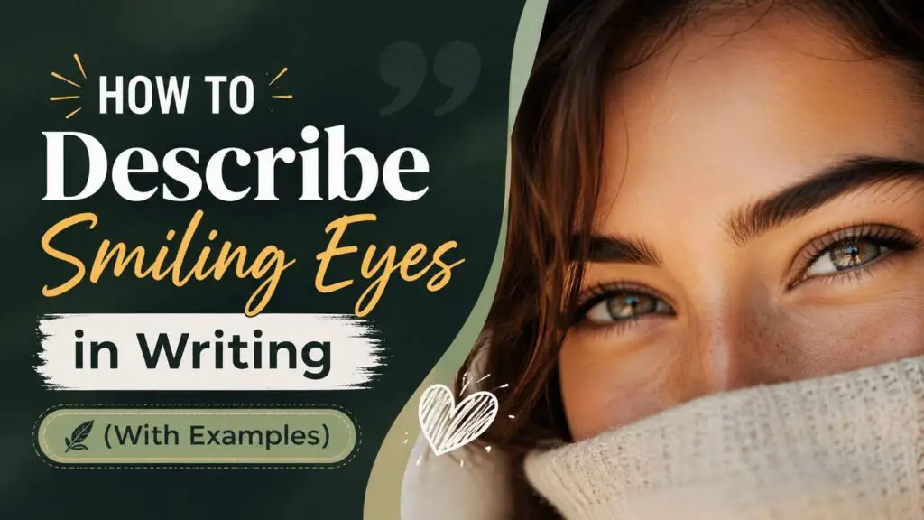 How To Describe Smiling Eyes