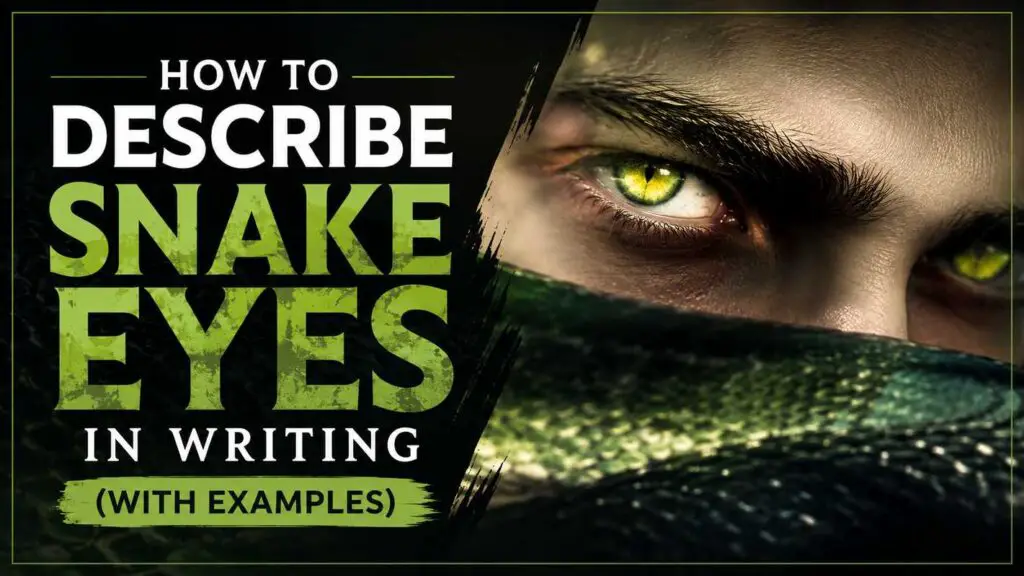 How To Describe Snake Eyes