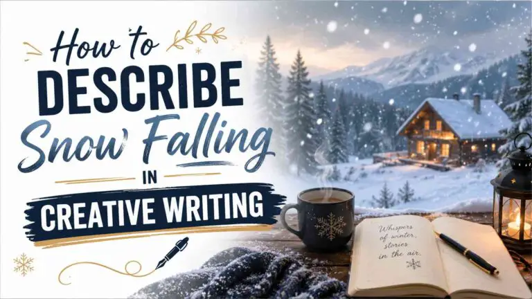 How to Describe Snow Falling in Creative Writing