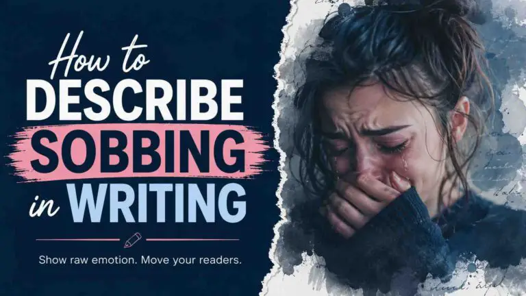 How to Describe Sobbing in Writing