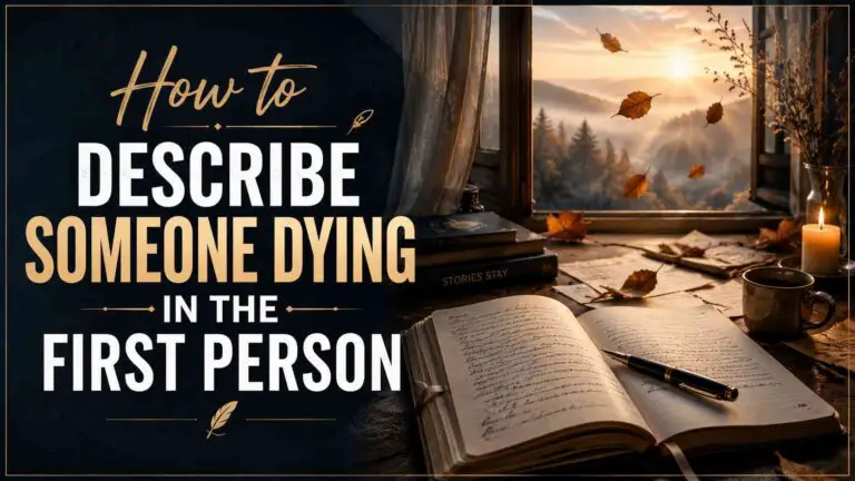 How to Describe Someone Dying in the First Person
