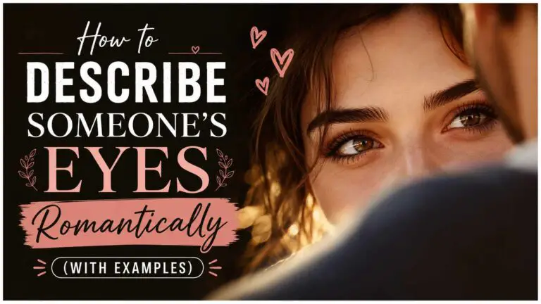 How to Describe Someone’s Eyes Romantically (With Examples)