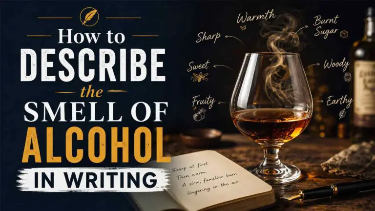How to Describe the Smell of Alcohol in Writing
