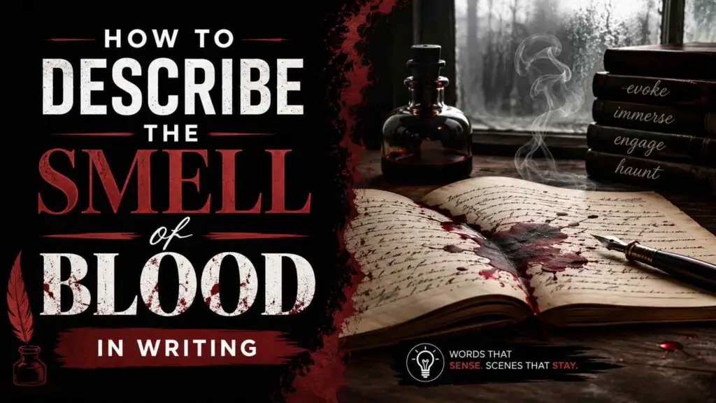 How To Describe The Smell Of Blood In Writing