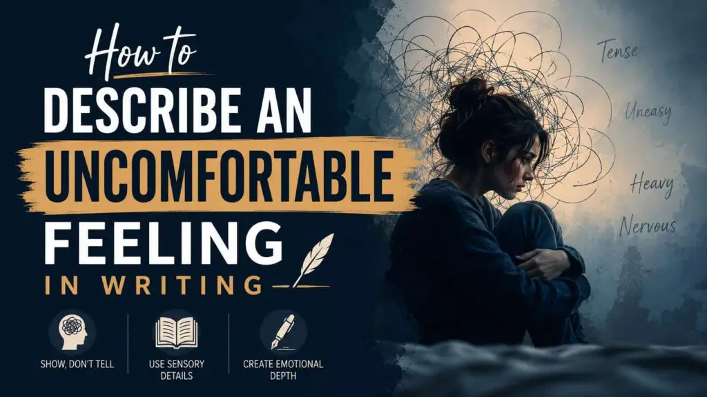 How To Describe Uncomfortable Feeling In Writing