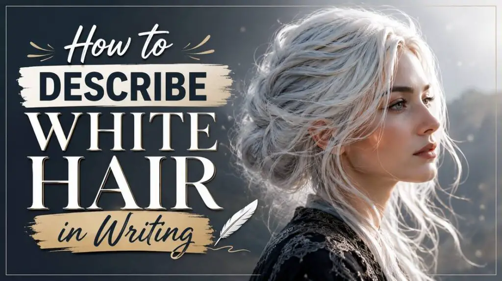 How To Describe White Hair In Writing