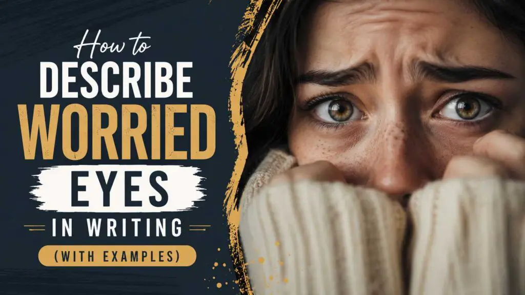 How To Describe Worried Eyes