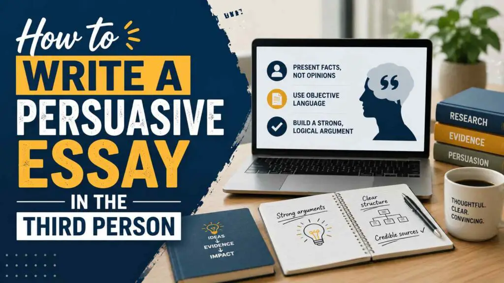 How To Write A Persuasive Essay In Third Person