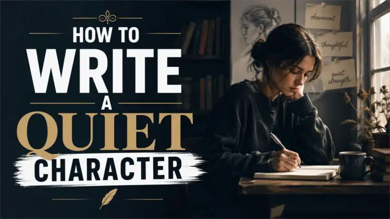 How to Write a Quiet Character