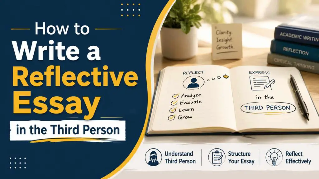 How To Write A Reflective Essay In Third Person