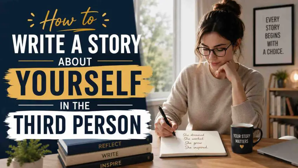 How To Write A Story About Yourself In Third Person