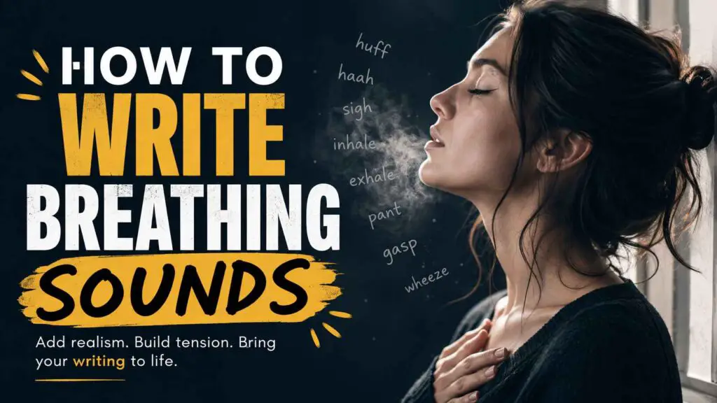 How To Write Breathing Sounds