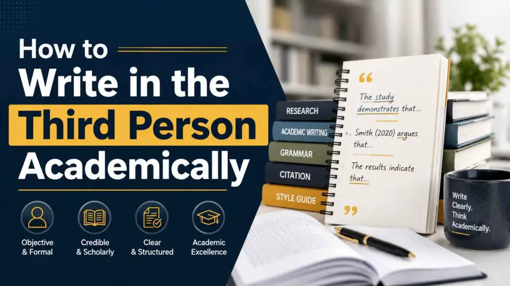 How To Write In Third Person Academically