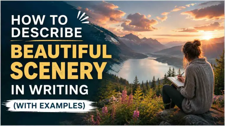 How to Describe Beautiful Scenery in Writing (With Examples)