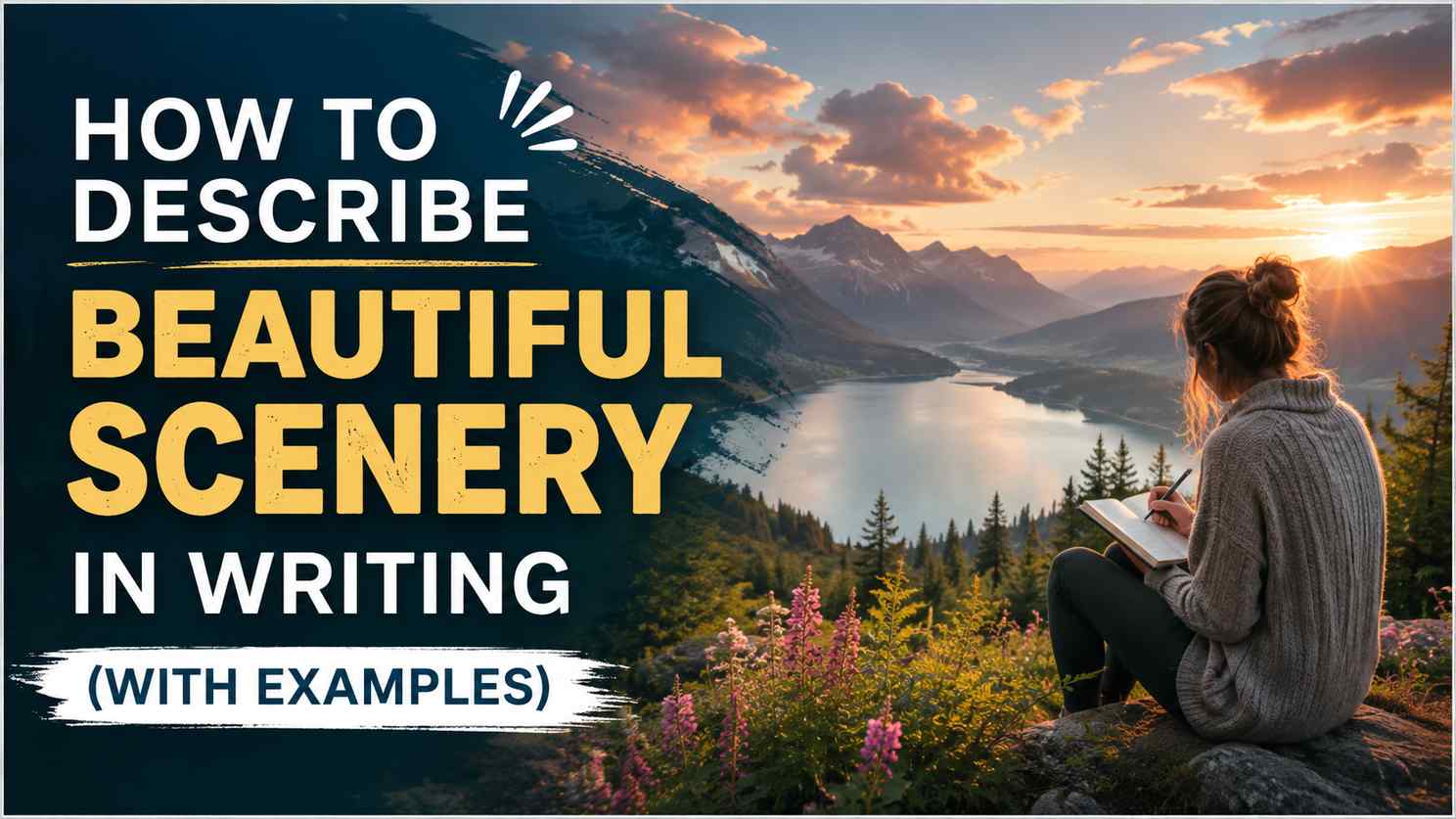 How to Describe Beautiful Scenery in Writing (With Examples)