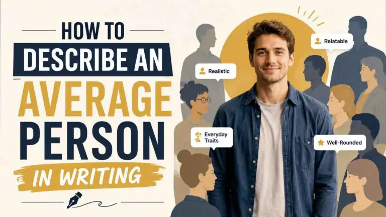 How to Describe an Average Person in Writing