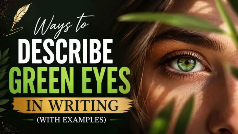 Ways to Describe Green Eyes in Writing (With Examples)
