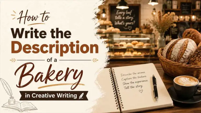How to Write the Description of a Bakery in Creative Writing