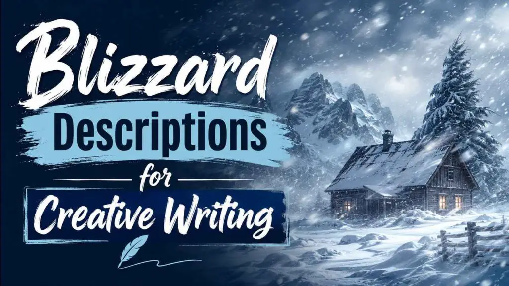 Blizzard Description Creative Writing