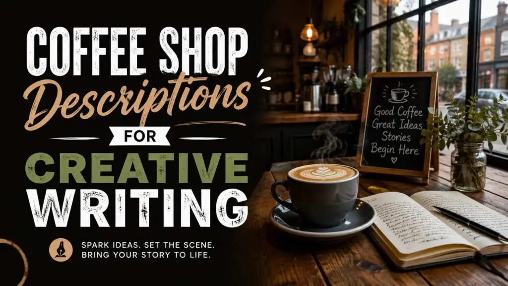 Coffee Shop Description Creative Writing