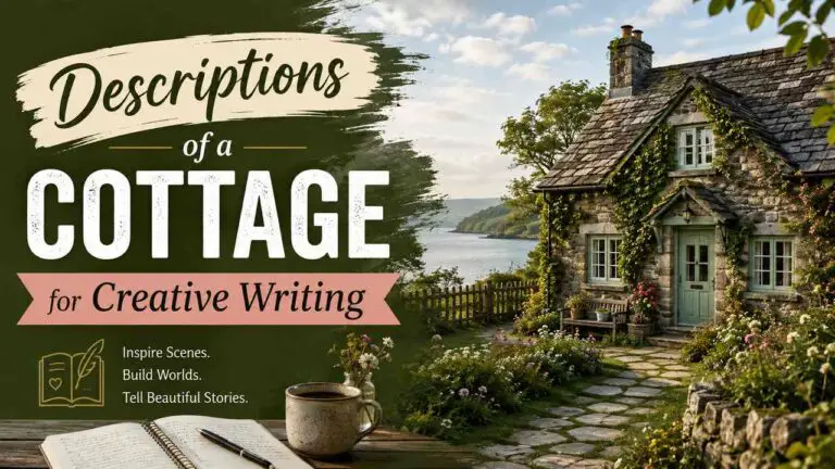 Descriptions of a Cottage for Creative Writing