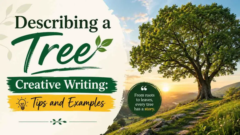 Describing A Tree Creative Writing