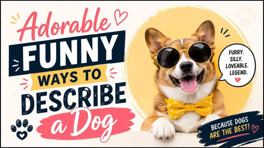 Funny Ways To Describe A Dog