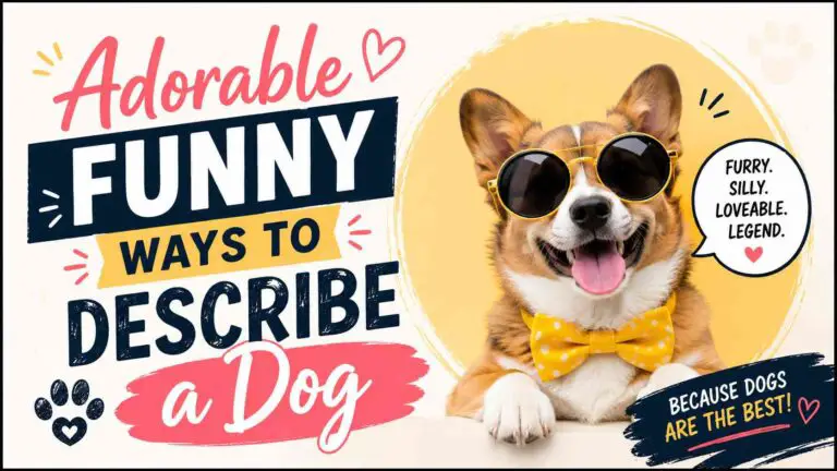 Adorable Funny Ways to Describe a Dog