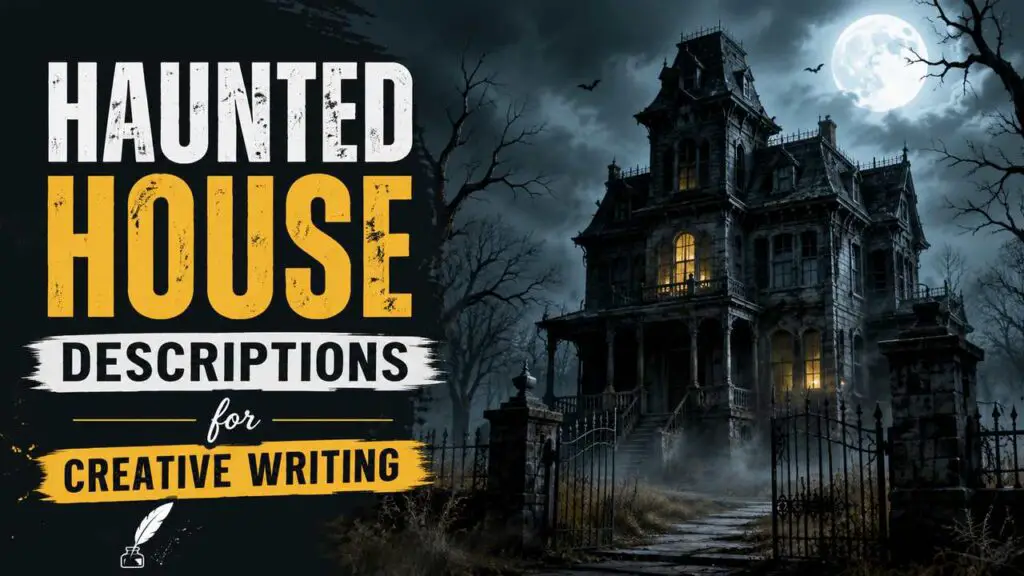 Haunted House Description Creative Writing