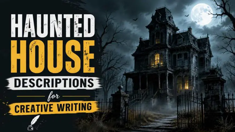 Haunted House Description Creative Writing