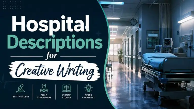 Hospital Description Creative Writing