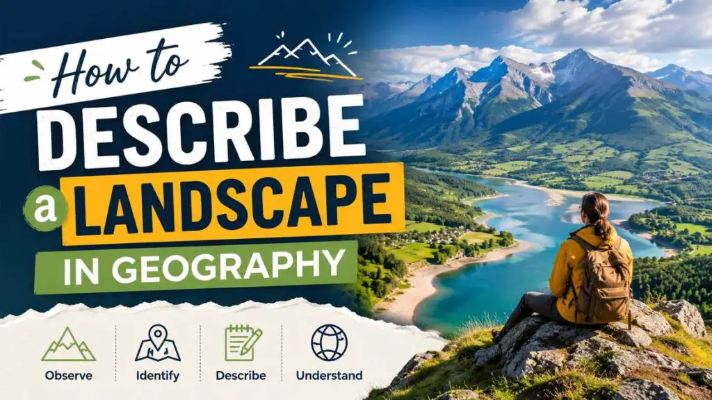 How To Describe A Landscape In Geography