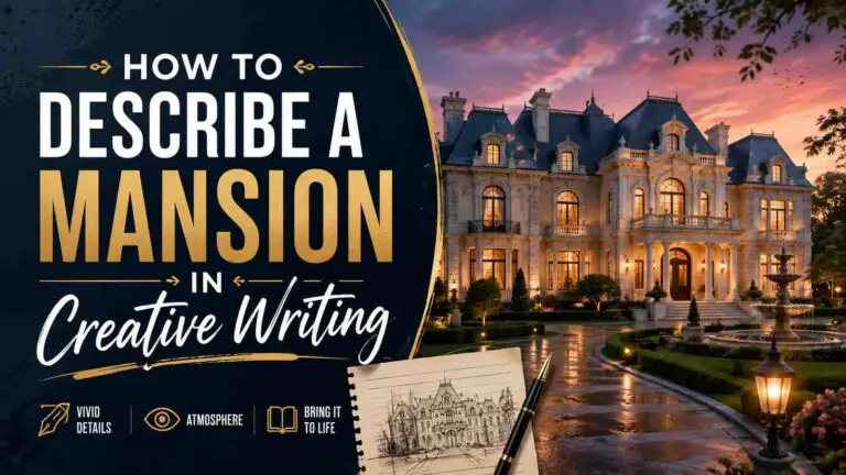 How to Describe a Mansion in Creative Writing