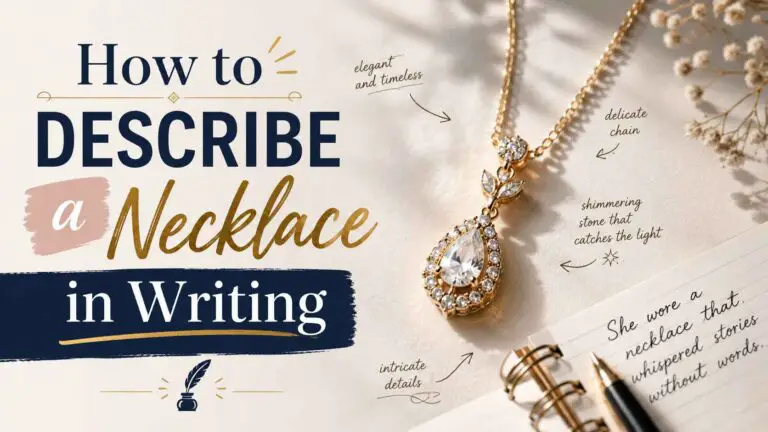 How To Describe A Necklace In Writing