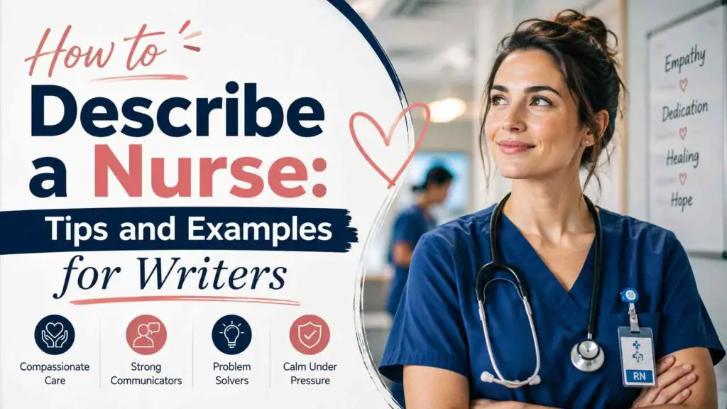 How To Describe A Nurse