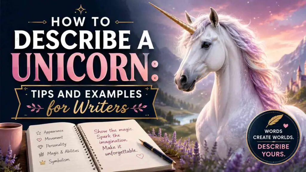 How To Describe A Unicorn