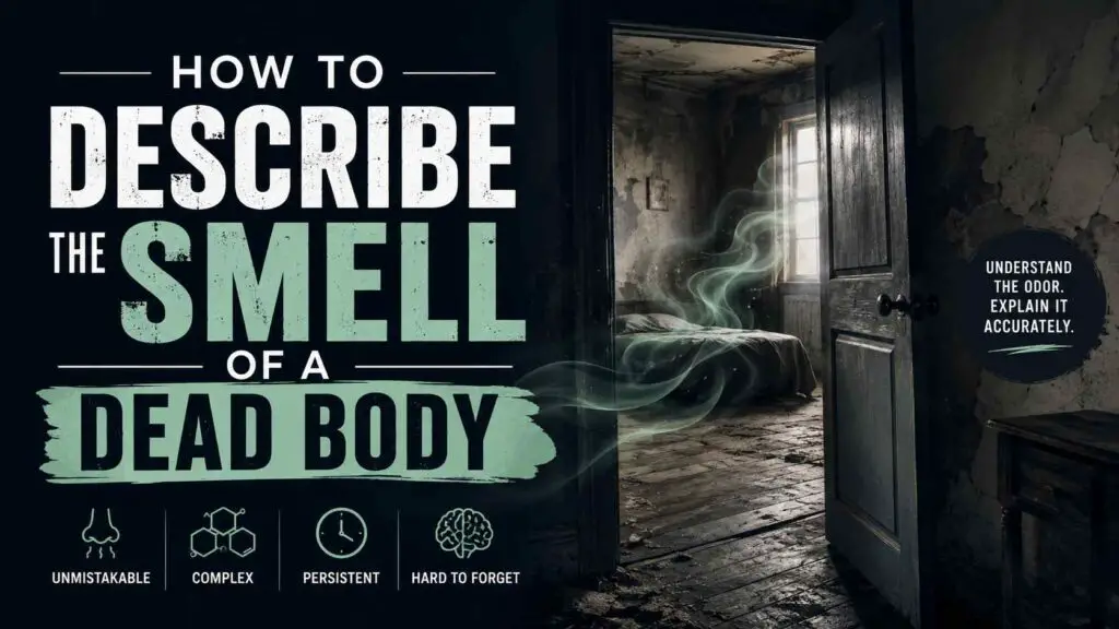How To Describe The Smell Of A Dead Body