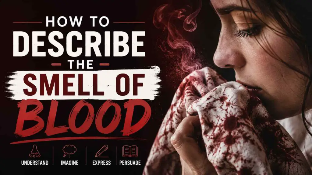 How To Describe The Smell Of Blood