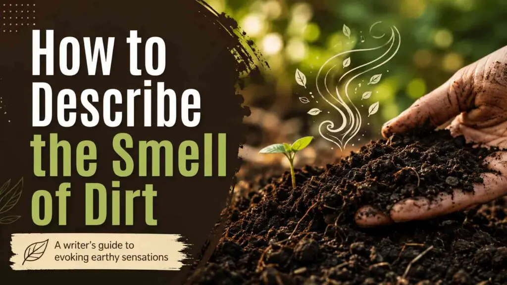 How To Describe The Smell Of Dirt