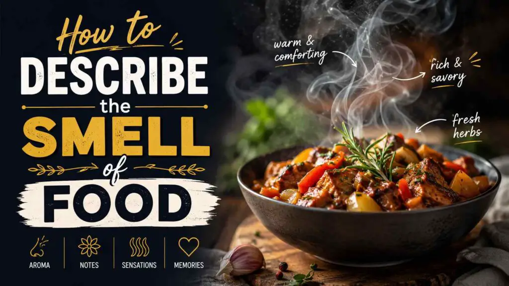 How To Describe The Smell Of Food