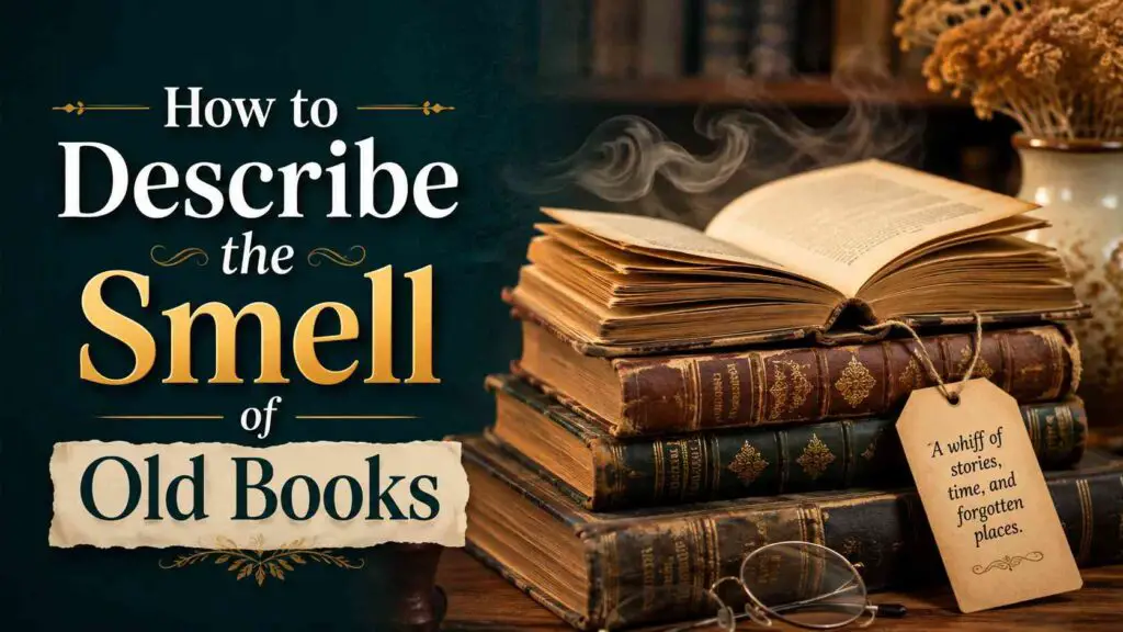 How To Describe The Smell Of Old Books