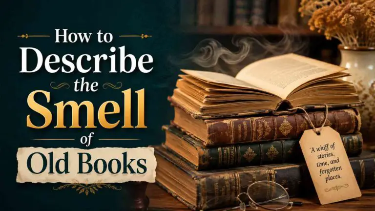 How to Describe the Smell of Old Books