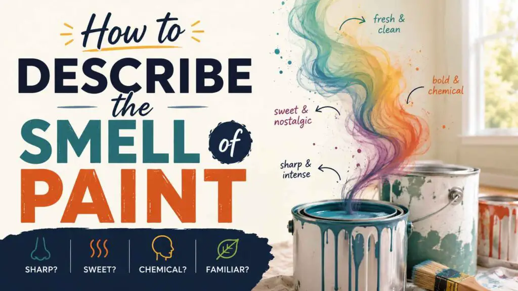 How To Describe The Smell Of Paint