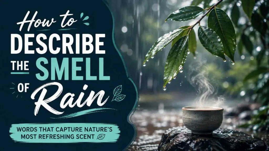 How To Describe The Smell Of Rain