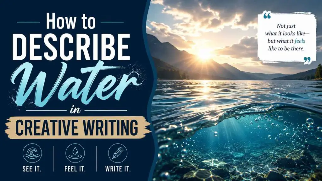 How To Describe Water In Creative Writing